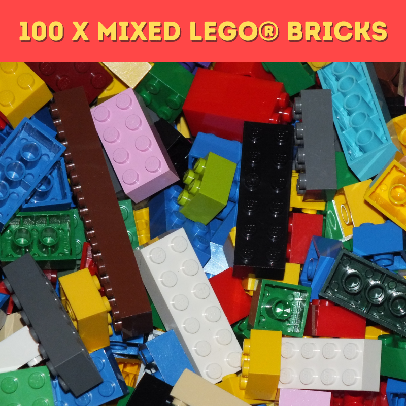 100 x Mixed LEGO® Bricks - Main Image