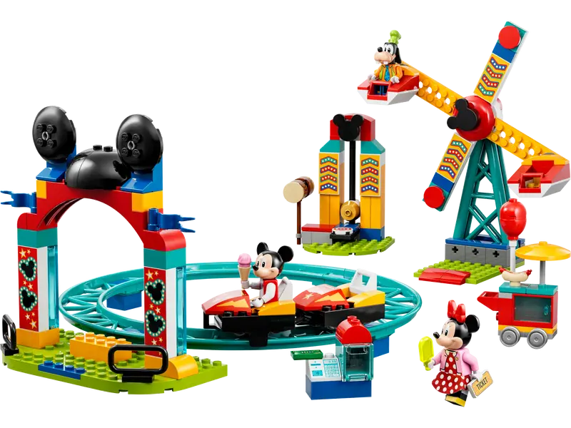 lego disney, lego mickey, lego minnie, lego goofy, mickey mouse , minnie mouse. disney mickey mouse. lego disney set, 10778
