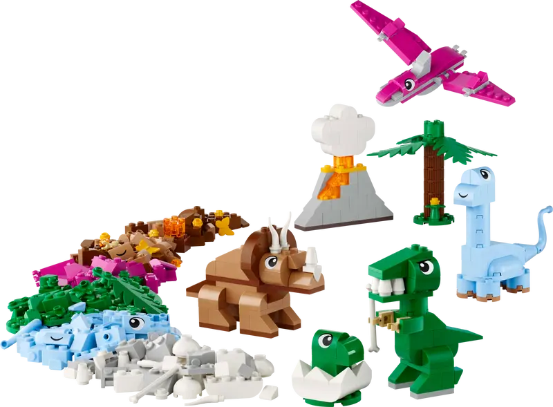lego dinosaurs, lego dinos, lego trex, lego raptor,