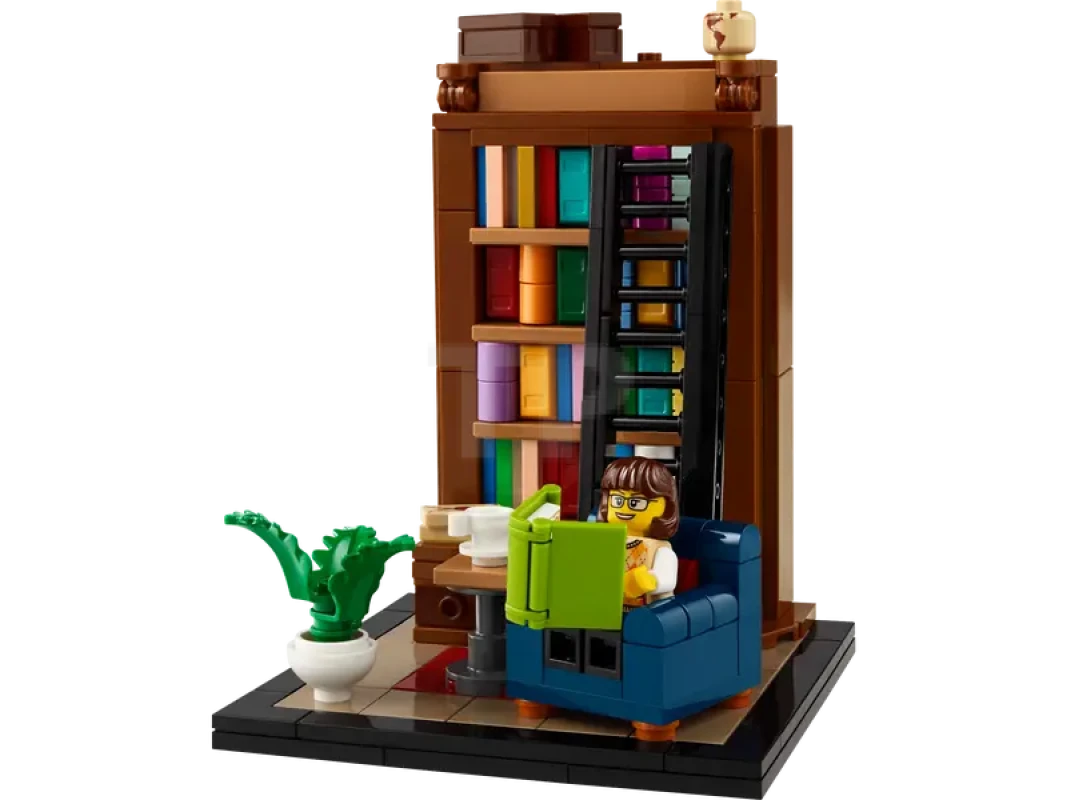 lego books, lego ideas, lego library, lego books are my passion, lego gwp, lego 40698, lego bookshelf, lego bookcase