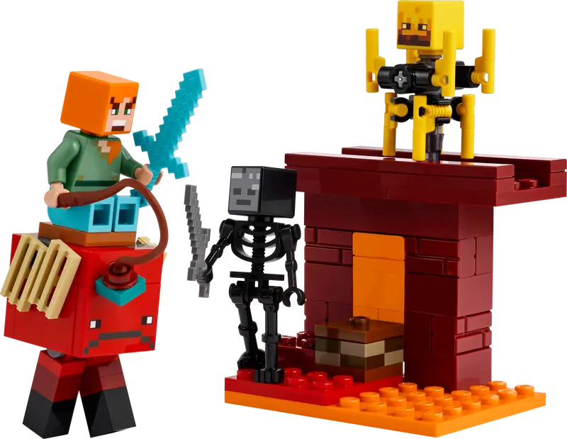 LEGO® Minecraft The Nether Lava Battle 21266 - Bits and Blocks