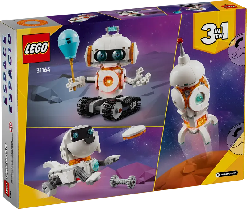 LEGO® Creator 3in1 Space Robot 31164 - Bits and Blocks