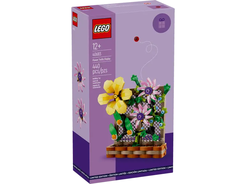 lego gwp, lego flowers, lego flower set, lego trellis display, lego flower trellis, lego floral set, floral flowers