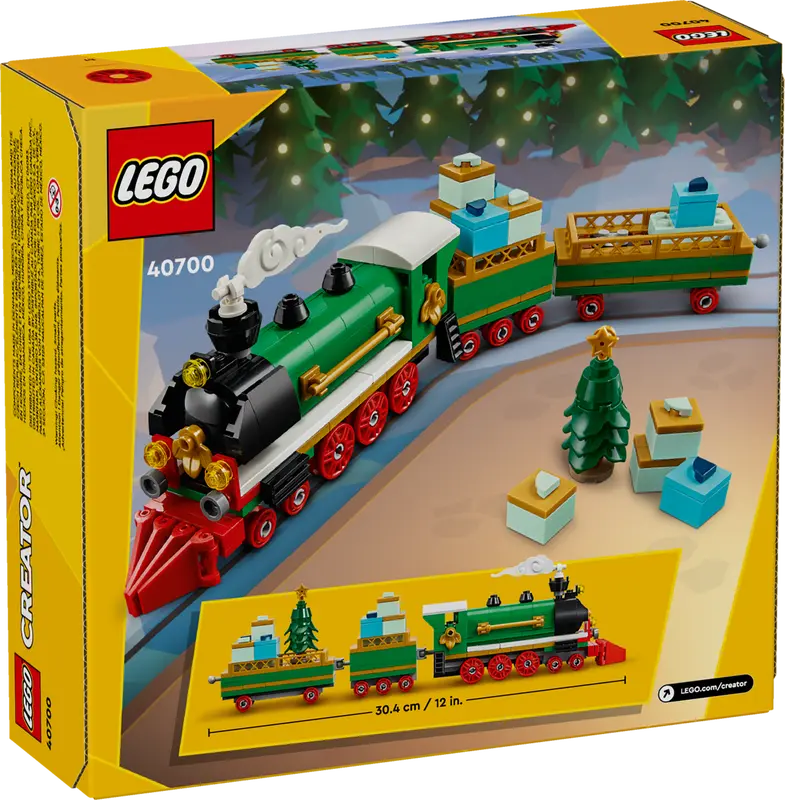 lego creator, lego train, holiday train, lego winter train, lego gwp