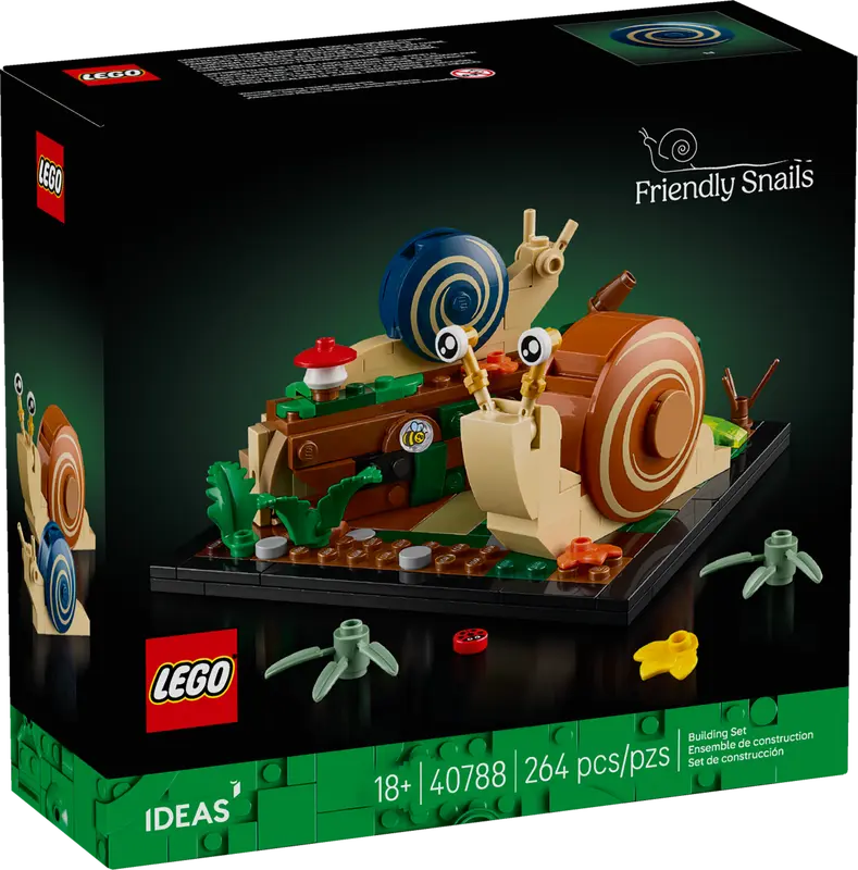 LEGO® Ideas Friendly Snails 40788