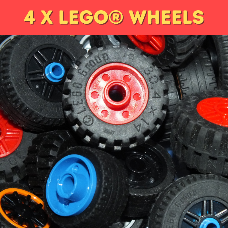 lego wheels, lego small wheels, lego big wheels, lego technic wheels, red wheels, blue wheels