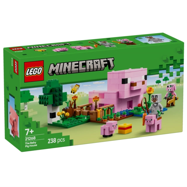minecraft pig, lego pig, lego pig house, lego 21268, lego minecraft, lego Minecraft steve, lego Minecraft alex