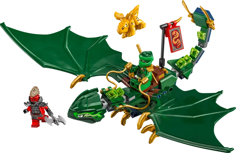 LEGO® NINJAGO Lloyd’s Green Forest Dragon 71829 - Bits and Blocks