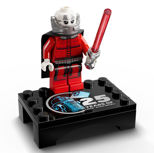 lego star wars darth malak, lego figure, lego darth malak minifigure, lego star wars darth malak minifigure, darth malak star wars sw1325, 75379, lego 25th