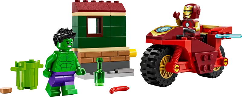 LEGO® Marvel Iron Man with Bike and The Hulk 76287 - Bits and Blocks