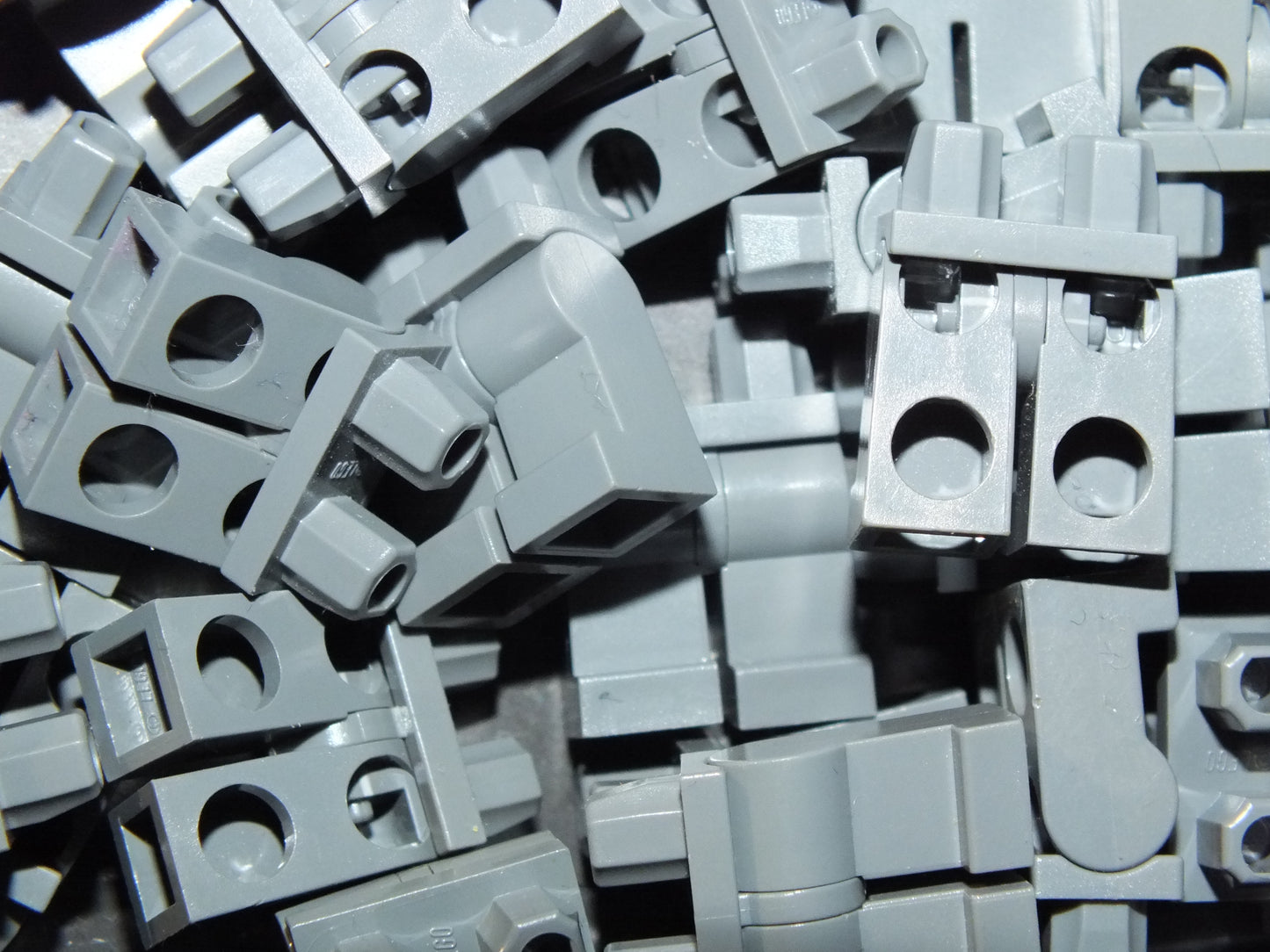 10 X Dark Stone Grey LEGO® Minifigure Legs - Bits and Blocks