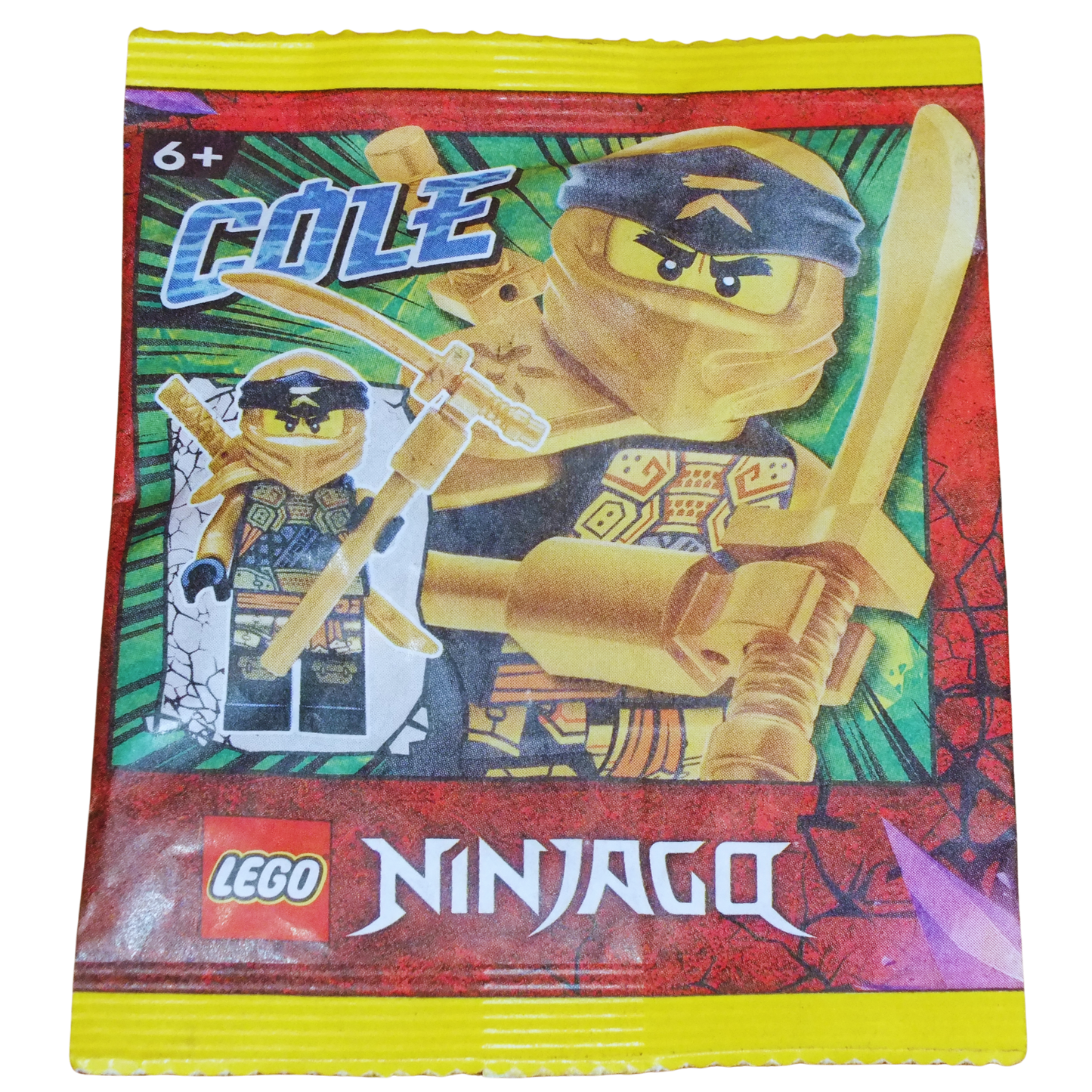 LEGO® Ninjago Cole Minifigure Paper Pack 892295