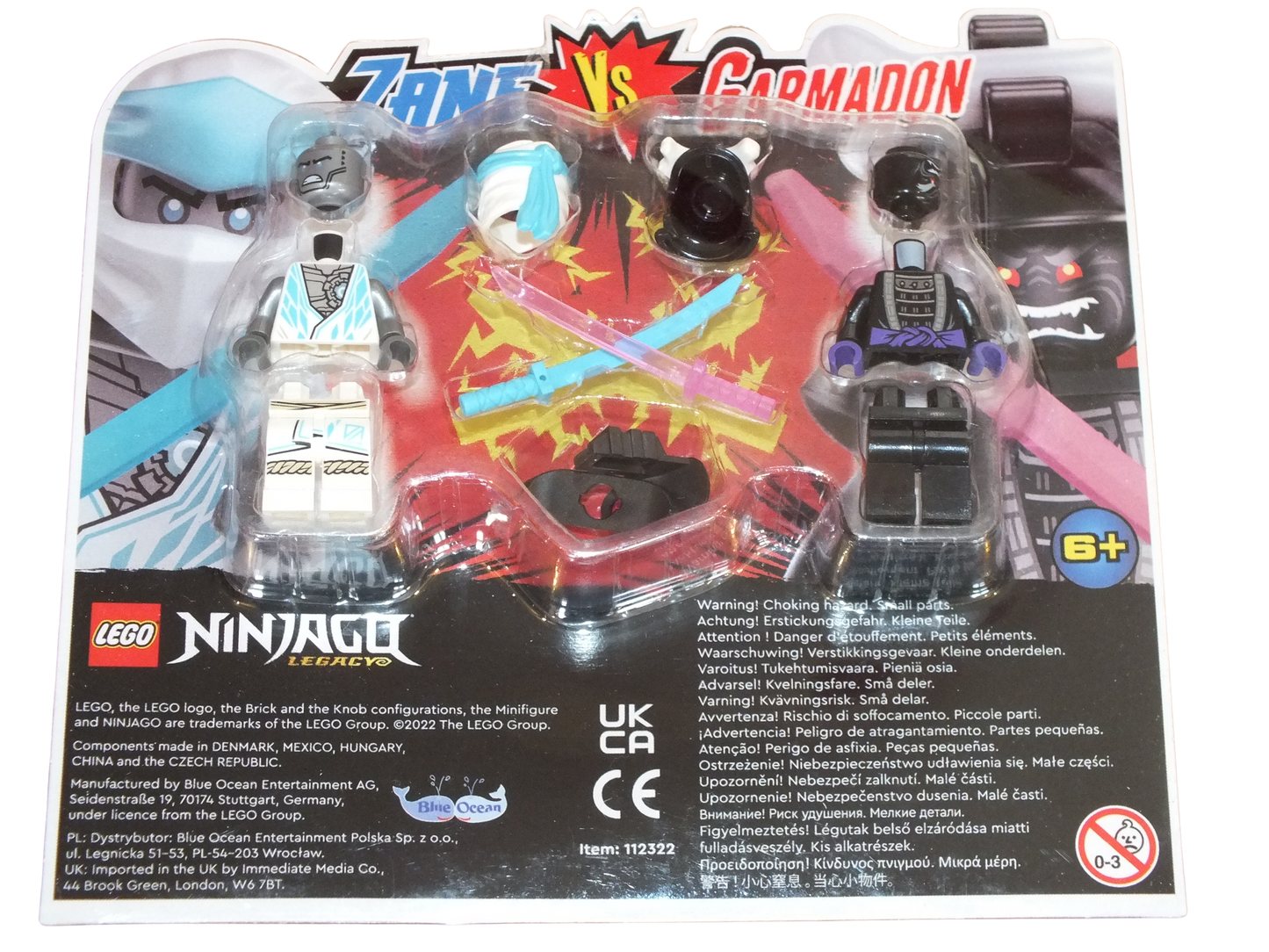 LEGO® Blister Pack - Zane vs. Garmadon 112322