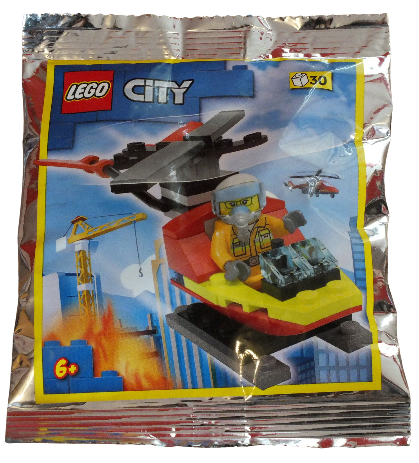 LEGO® CITY Fire Helicopter Foil Pack 952301 - Bits and Blocks