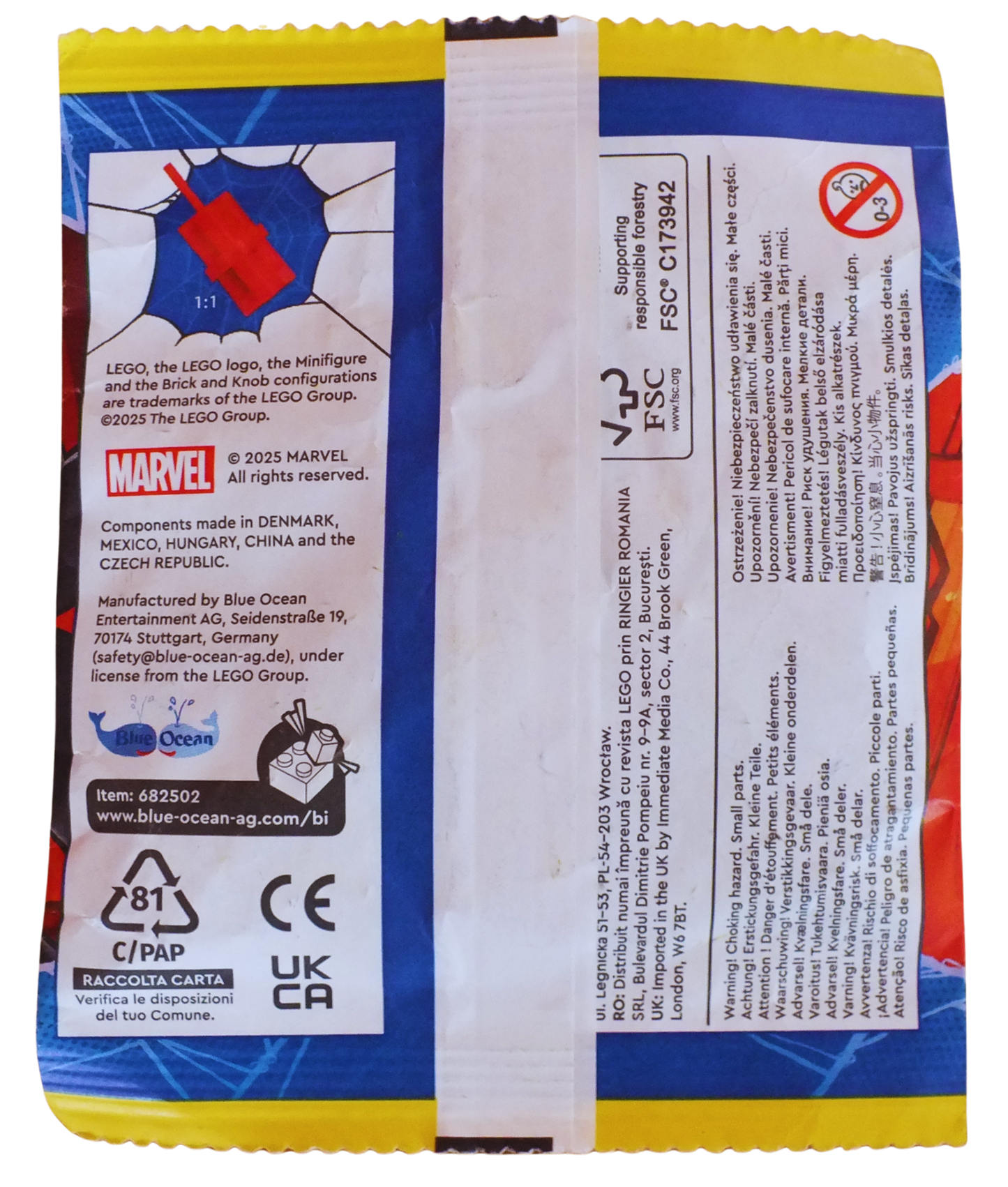 LEGO® Marvel Spider-Man Venomised Doc Ock Paper Pack 682502
