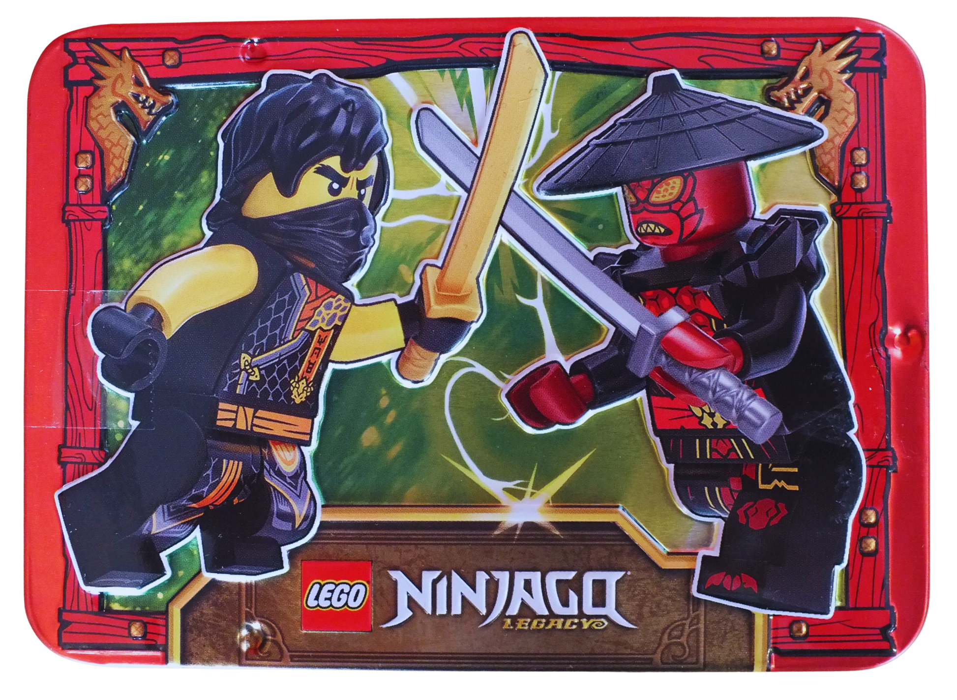 LEGO® Ninjago  Cole vs. Drix Metal Tin 112504 - Bits and Blocks