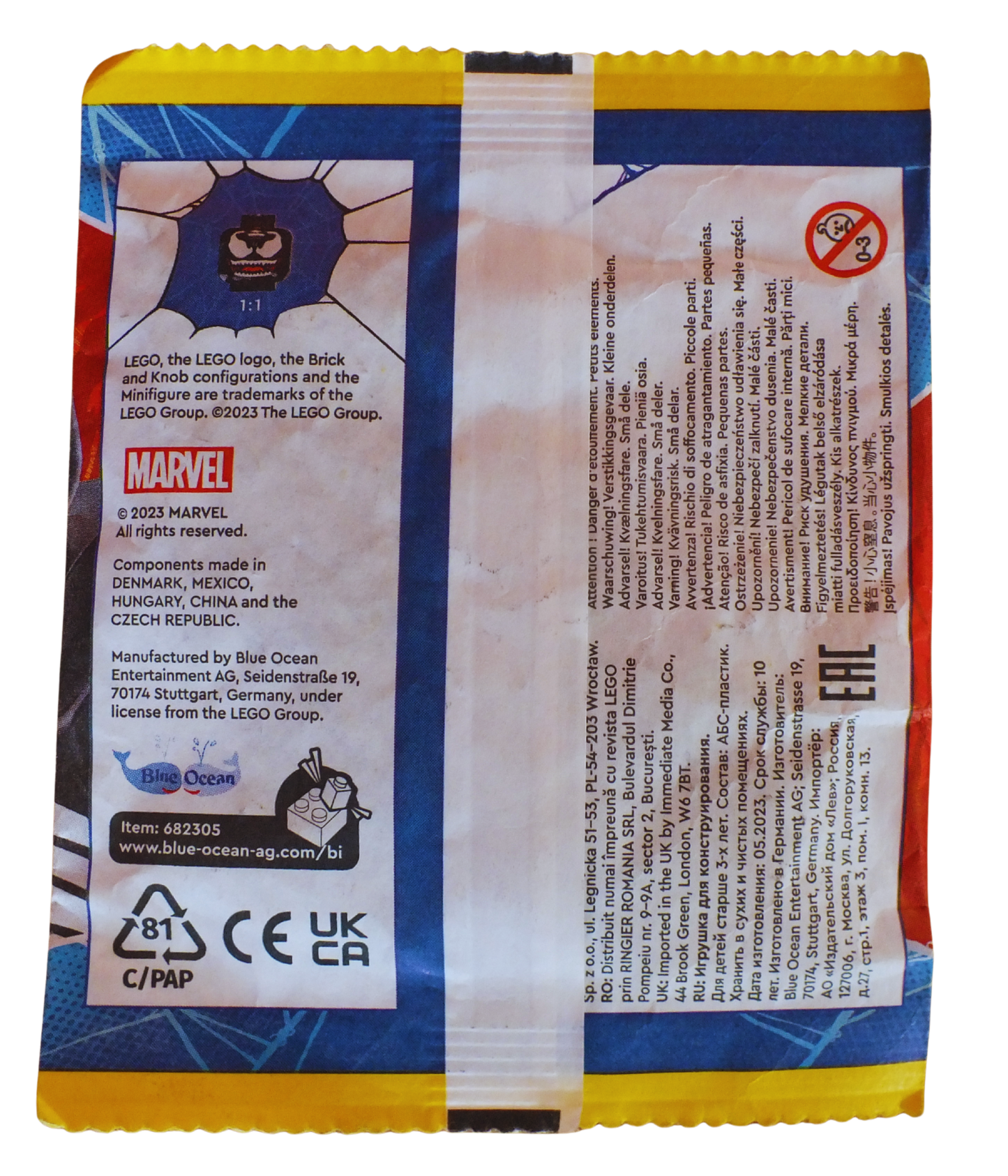 LEGO® Marvel Spider-Man Venom Paper Pack 682305 - Bits and Blocks
