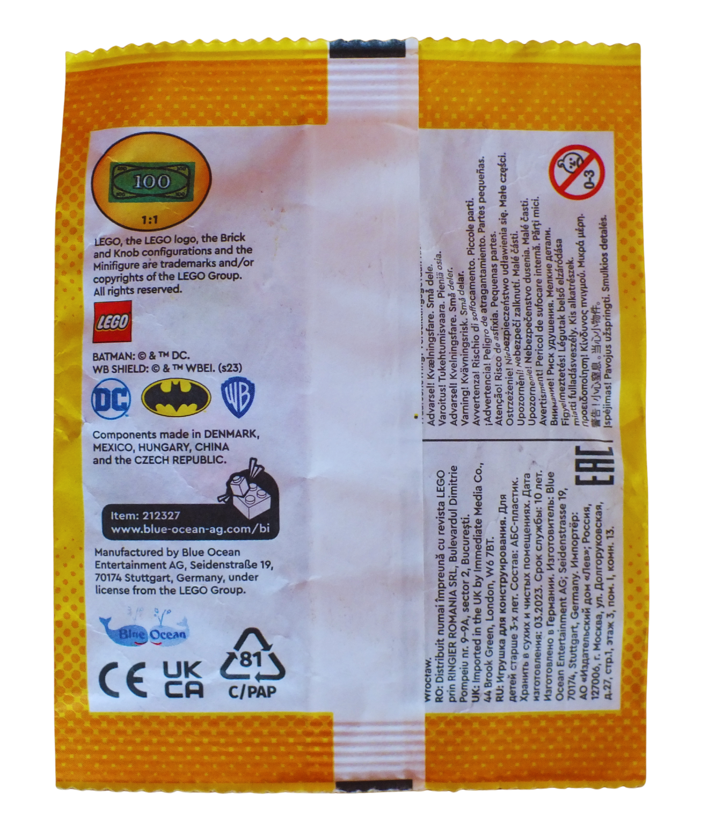 LEGO® DC Batman The Joker Paper Pack 212327 - Bits and Blocks