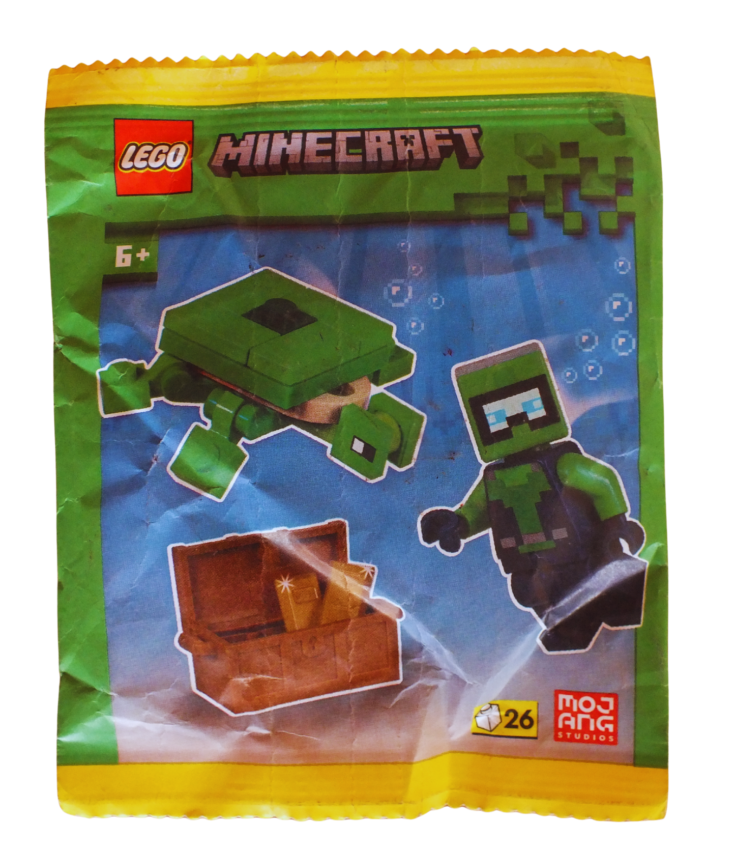 LEGO® Minecraft Diver and Turtle Paper Pack 662505 - Bits and Blocks