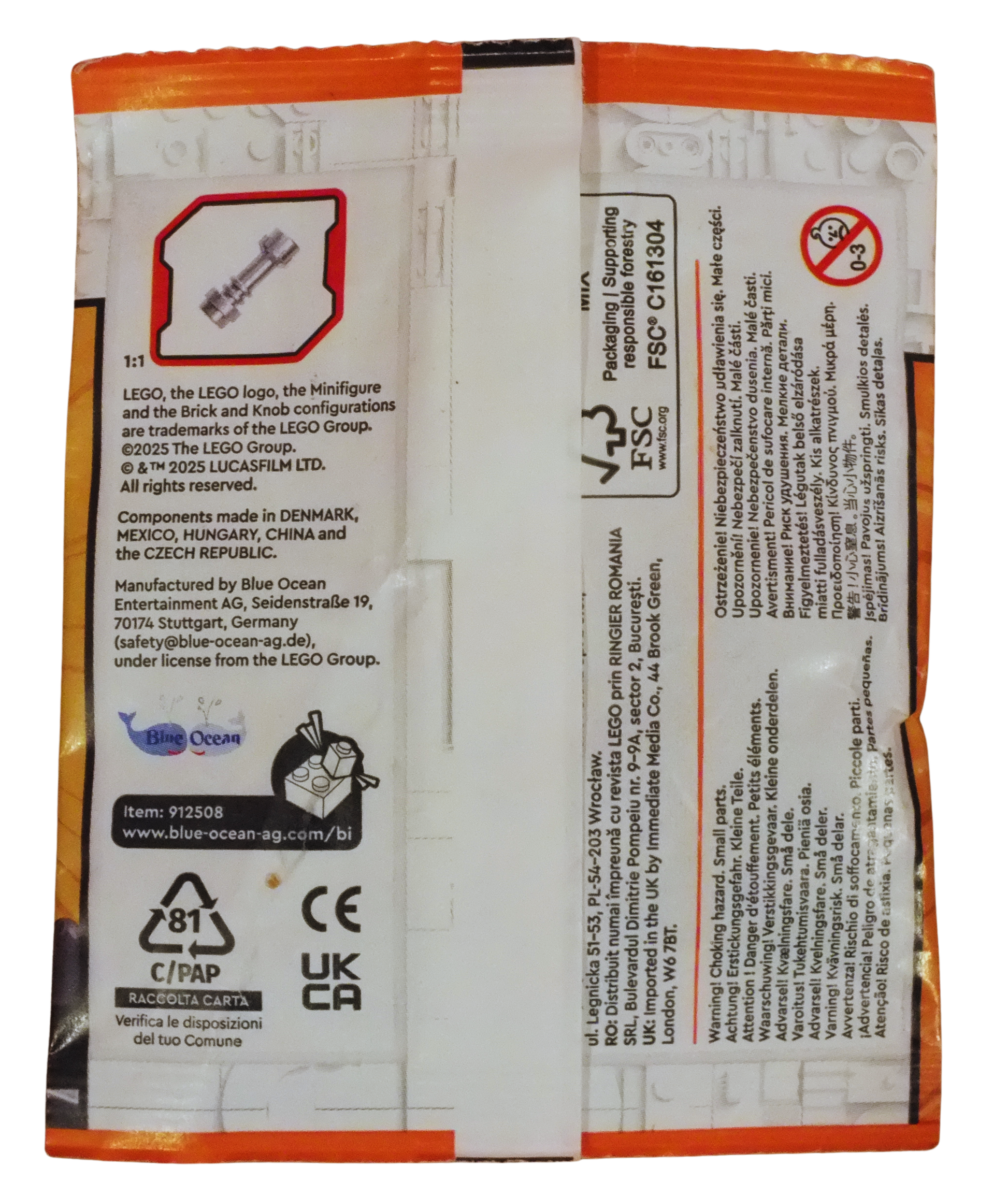 LEGO® Star Wars™ The Mandalorian Minifigure Paper Pack 912508 - Bits and Blocks