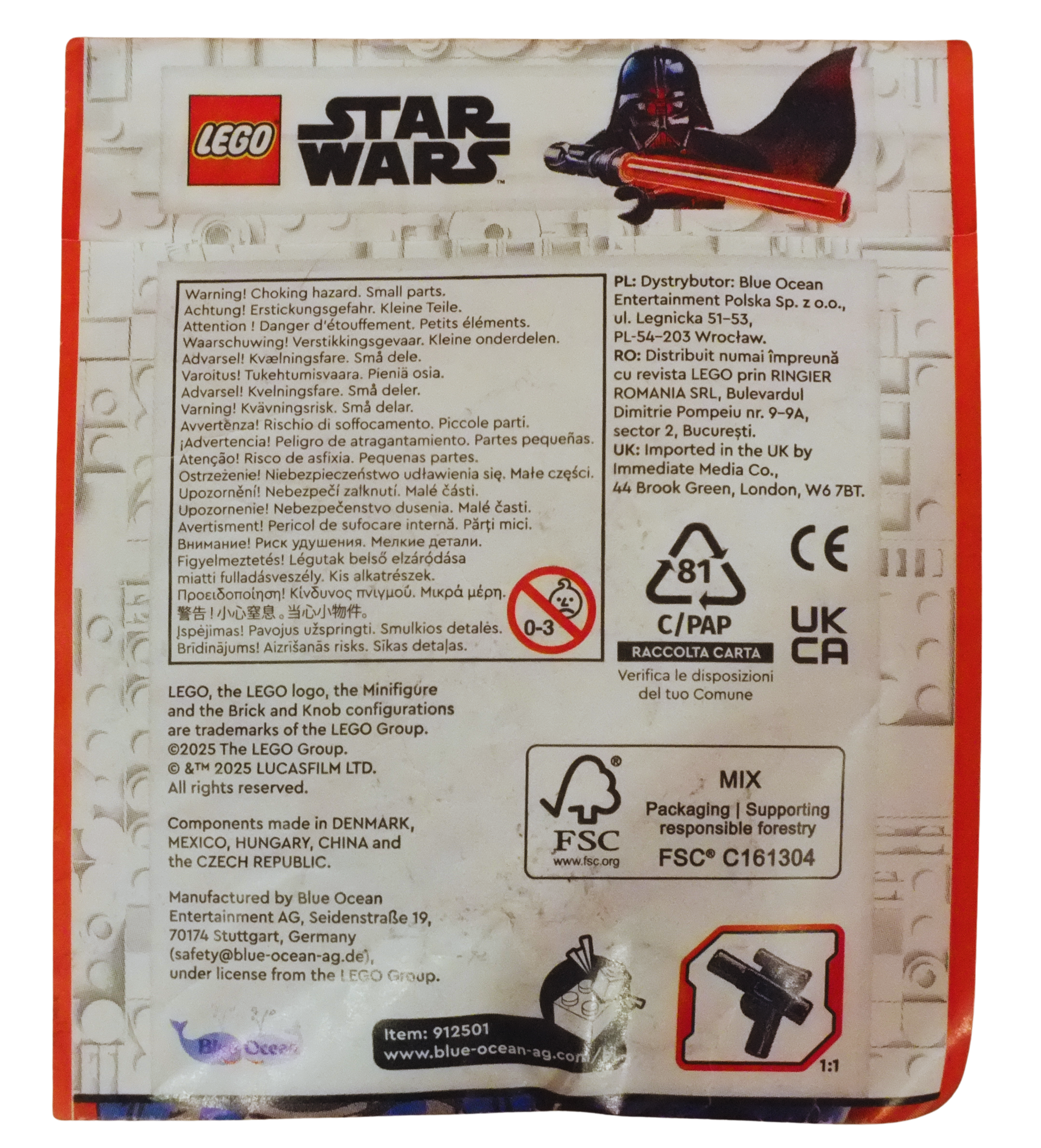 LEGO® Star Wars™ Mandalorian Nite Owl Paper Pack 912501 - Bits and Blocks