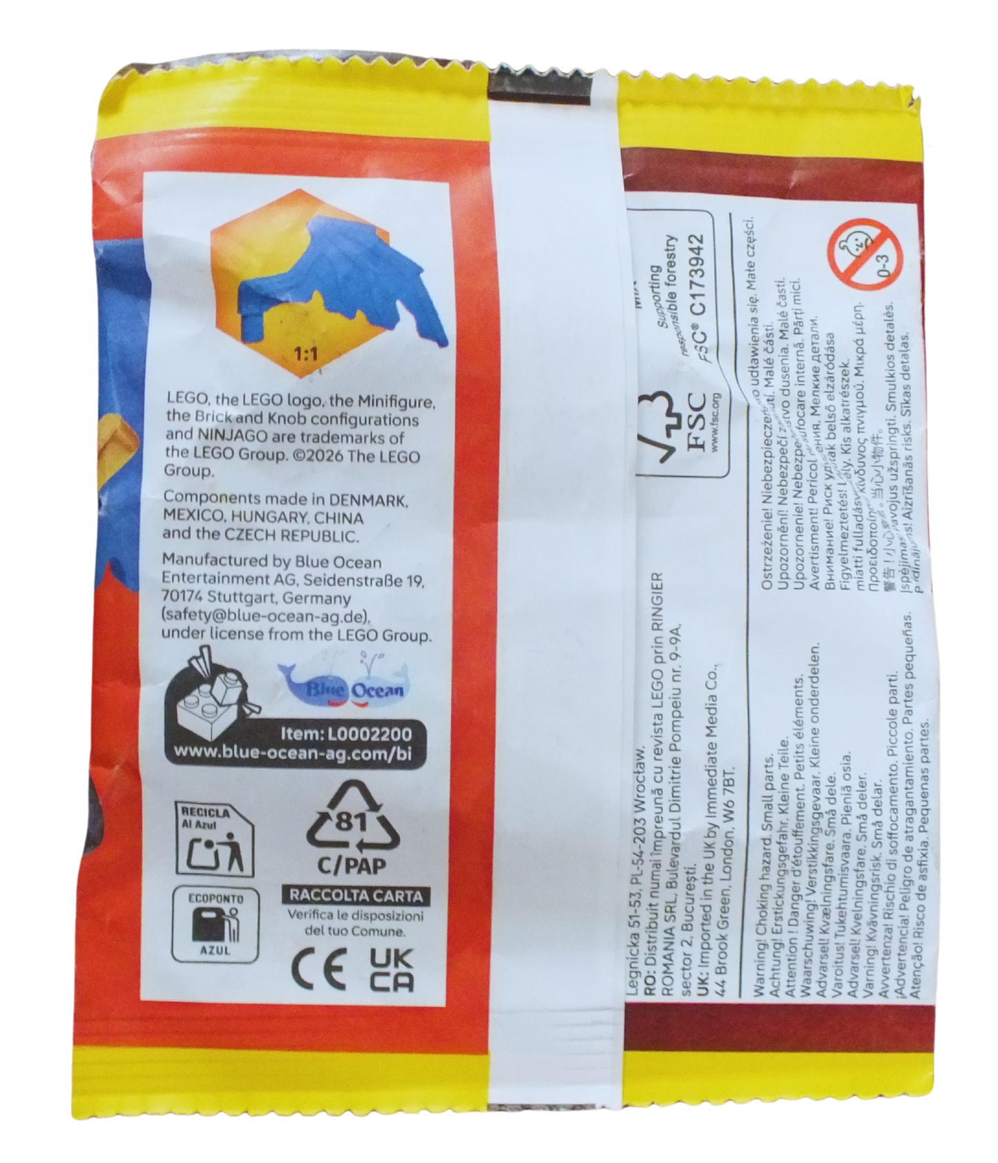 LEGO® Ninjago Dragon Jay Paper Pack L0002200