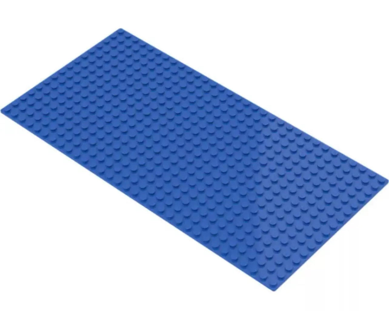 lego baseplate, lego blue baseplate, lego 16x32 baseplate, lego 16x32 bright blue baseplate