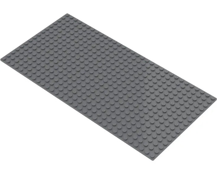 lego baseplate, lego grey baseplate, lego 16x32 baseplate, lego 16x32 grey baseplate