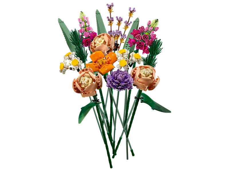 lego flower, flower bouquet, lego bouquet, lego botanicals 