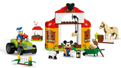 lego donald, donald duck, donald and mickey, lego mickey and donald, lego farm, lego disney farm. lego mickey