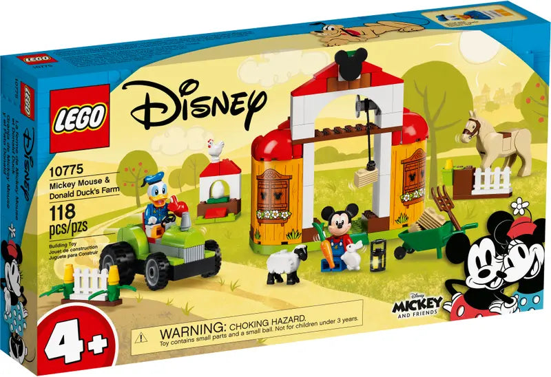 lego donald, donald duck, donald and mickey, lego mickey and donald, lego farm, lego disney farm. lego mickey