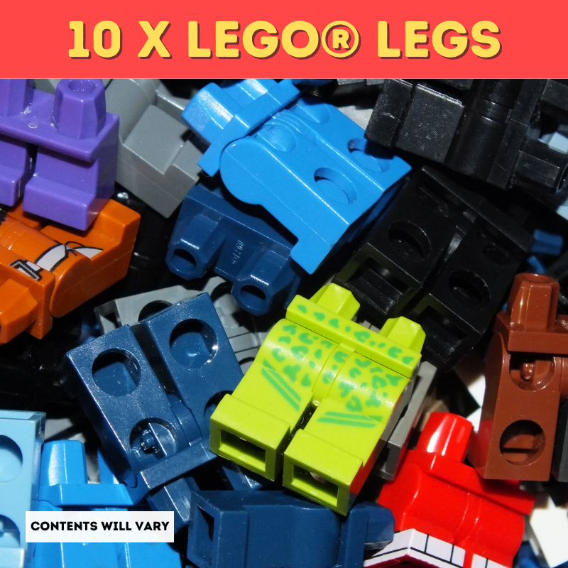 10 minifigure legs, bundle of lego legs, minifigure legs, lego minifigure legs