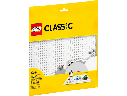 lego white baseplate, white 32x32 baseplate