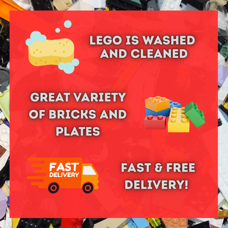clean lego bricks, washed lego bricks, fast lego, free lego