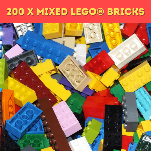 200 x Mixed LEGO® Bricks - Bits and Blocks