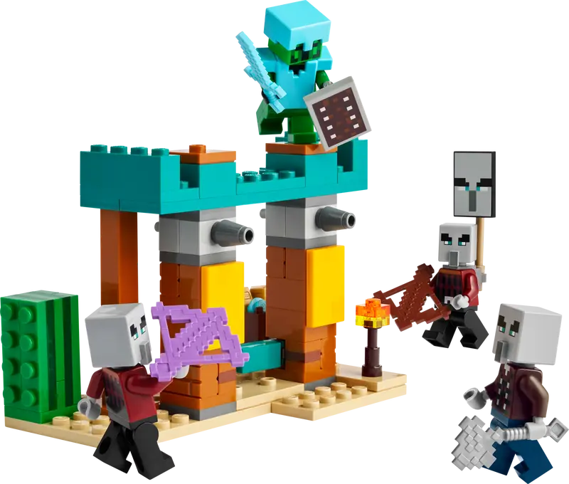 LEGO® Minecraft The Illager Desert Patrol 21267 - Bits and Blocks
