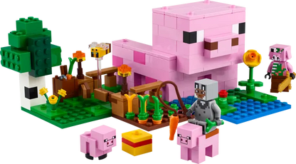 LEGO® Minecraft The Baby Pig House 21268 - Bits and Blocks
