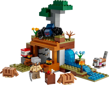 lego armadillo, lego Minecraft, lego steve minifigure, lego enderman, lego pillager, lego zombies