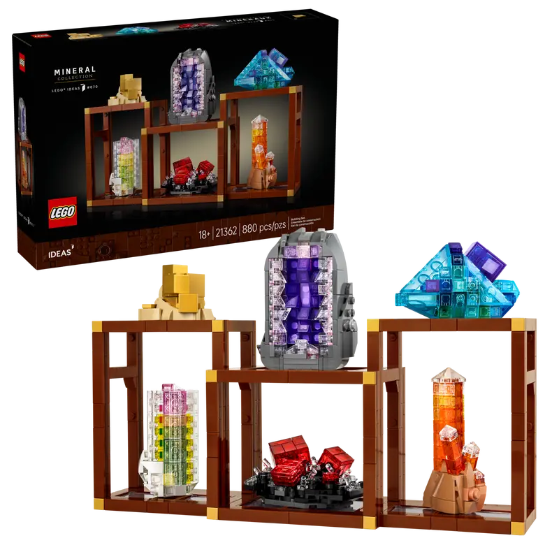 LEGO® Ideas - Mineral Collection 21362 - Bits and Blocks