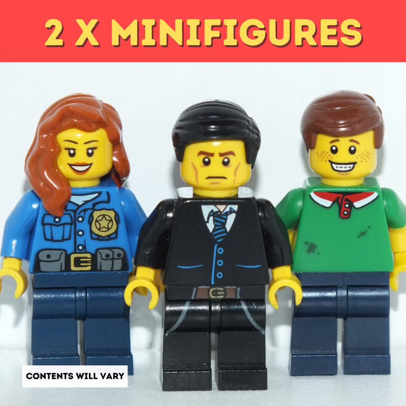lego minifigures, 3 minifigures, loose lego minifigures. three minifigure bundle
