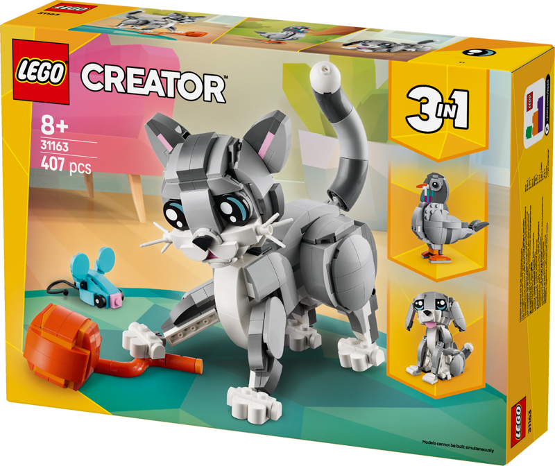 LEGO® Creator 3in1 Playful Cat 31163 - Bits and Blocks