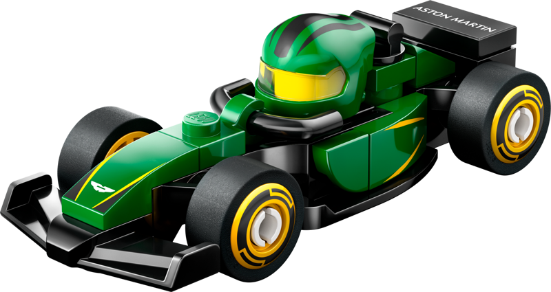F1 Lego car, F1 lego race cars, F1 lego race car collectable, F1 lego aston martin car