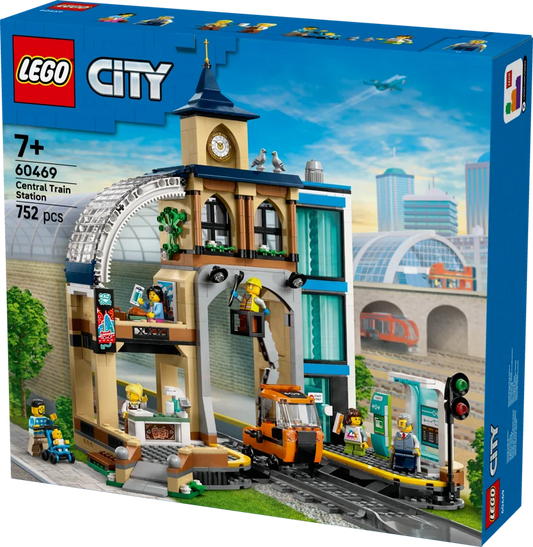 LEGO® CITY - Central Train Station 60469 - Bits and Blocks
