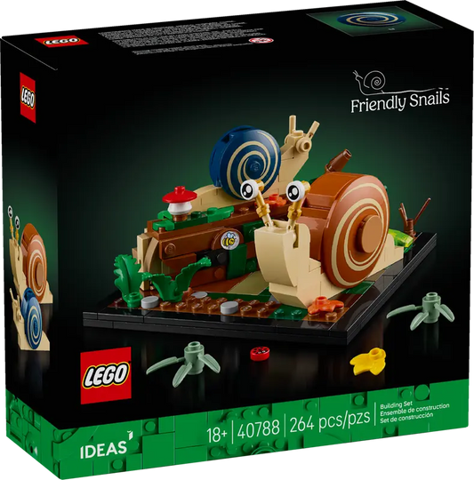 LEGO® Ideas Friendly Snails 40788