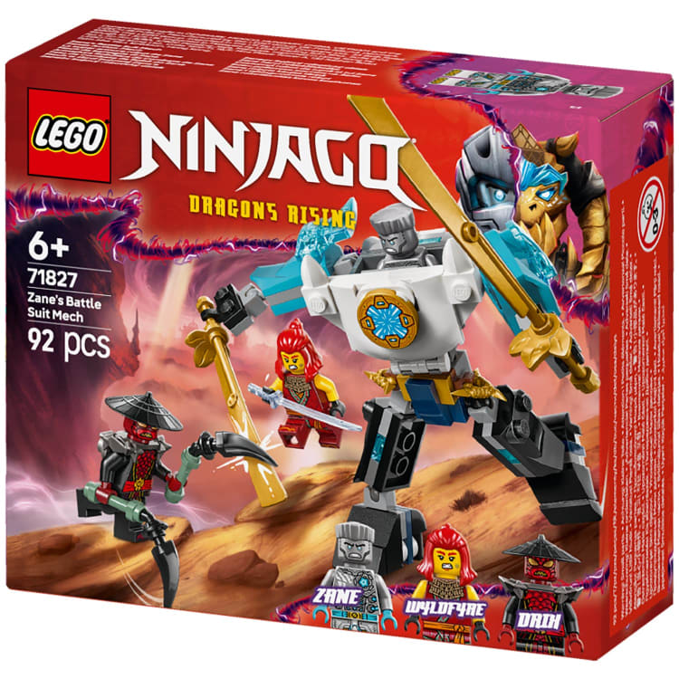 drix, zane, wyldfire, lego mech, lego ninjago mech