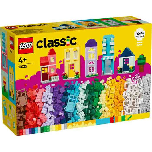 lego classic, lego creative house, building lego houses, lego colour house