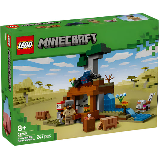 lego armadillo, lego Minecraft, lego steve minifigure, lego enderman, lego pillager, lego zombies