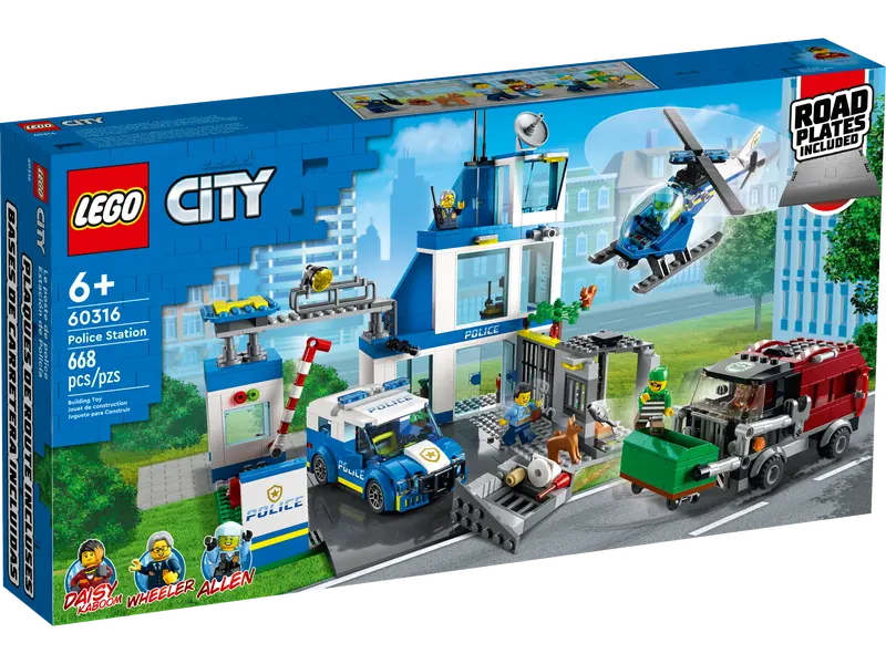 LEGO® CITY - Police Station 60316 - Bits and Blocks