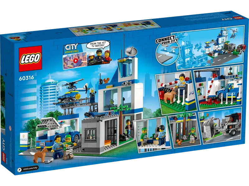 LEGO® CITY - Police Station 60316 - Bits and Blocks