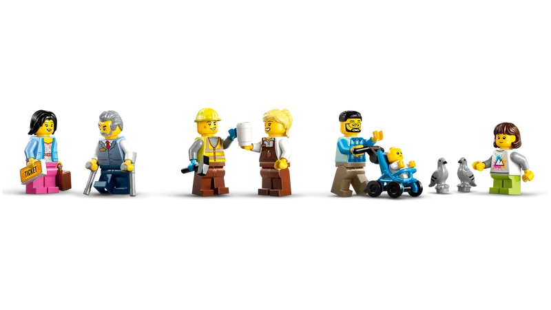 LEGO® CITY - Central Train Station 60469 - Bits and Blocks